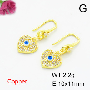Fashion Copper Earrings  F6E404038vbnb-L024