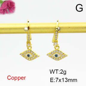 Fashion Copper Earrings  F6E404047vbnb-L024