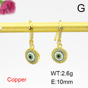 Fashion Copper Earrings  F6E404049vbnb-L024