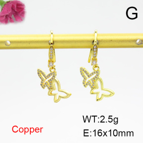 Fashion Copper Earrings  F6E404051vbnb-L024