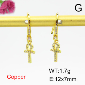 Fashion Copper Earrings  F6E404053vbnb-L024