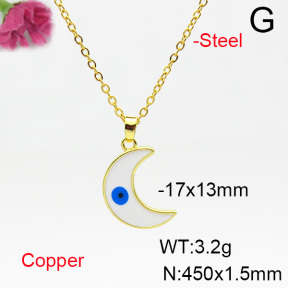 Fashion Copper Necklace  F6N404522vaia-L024