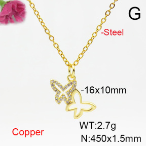 Fashion Copper Necklace  F6N404555vaia-L024