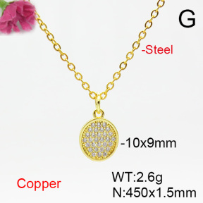 Fashion Copper Necklace  F6N404556vaia-L024