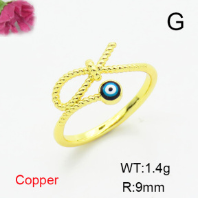 Fashion Copper Ring  F6R300340aajl-L024