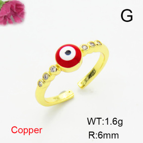 Fashion Copper Ring  F6R401165ablb-L024