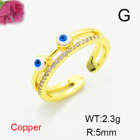Fashion Copper Ring  F6R401168ablb-L024