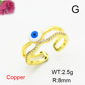 Fashion Copper Ring  F6R401170ablb-L024