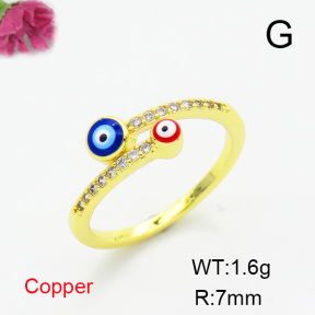 Fashion Copper Ring  F6R401172ablb-L024