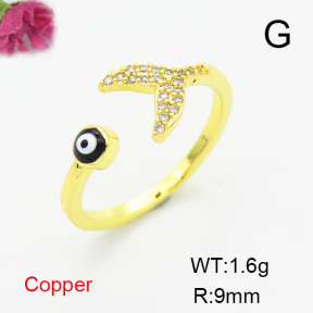Fashion Copper Ring  F6R401173ablb-L024