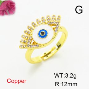 Fashion Copper Ring  F6R401174ablb-L024