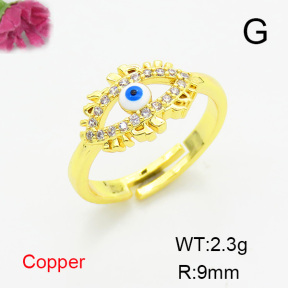 Fashion Copper Ring  F6R401175ablb-L024