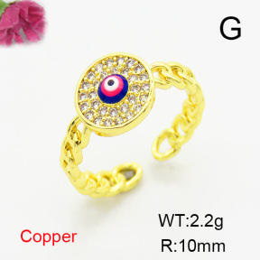Fashion Copper Ring  F6R401177ablb-L024