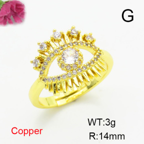 Fashion Copper Ring  F6R401178ablb-L024