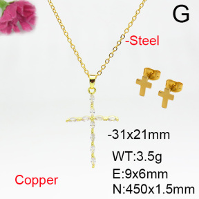 Fashion Copper Sets  F6S004317aajl-L024