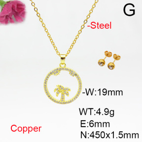Fashion Copper Sets  F6S004322aajl-L024