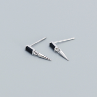 925 Silver Earrings WT:0.6g 13.2mm JR2660bhho-Y05 YHE0528