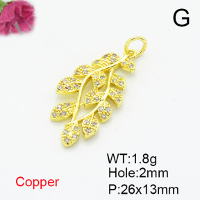 Fashion Copper Pendant  XFPC07140aajl-L024