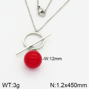 Stainless Steel Necklace  2N4001075bhva-323