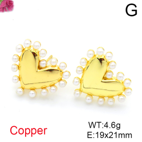 Fashion Copper Earrings  F6E301610bbov-L017