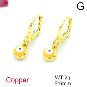 Fashion Copper Earrings  F6E301611aaik-L017