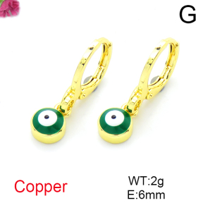 Fashion Copper Earrings  F6E301612aaik-L017