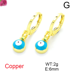 Fashion Copper Earrings  F6E301613aaik-L017
