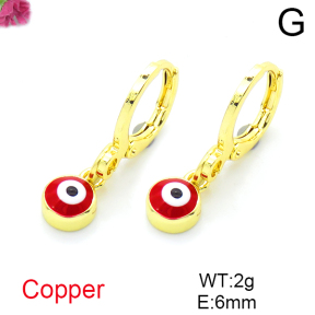 Fashion Copper Earrings  F6E301615aaik-L017