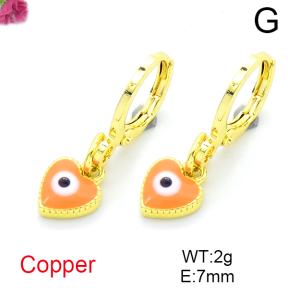 Fashion Copper Earrings  F6E301626aaik-L017