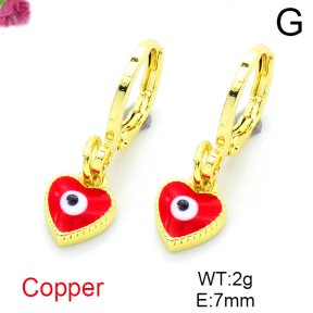 Fashion Copper Earrings  F6E301629aaik-L017