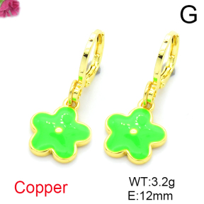 Fashion Copper Earrings  F6E301644avja-L017