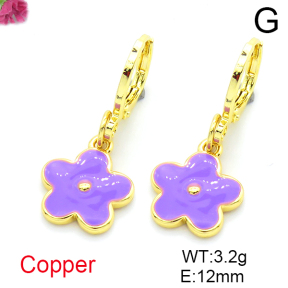Fashion Copper Earrings  F6E301646avja-L017