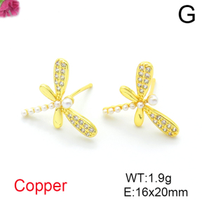 Fashion Copper Earrings  F6E404055vbmb-L017