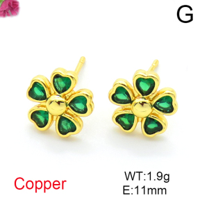 Fashion Copper Earrings  F6E404058ablb-L017