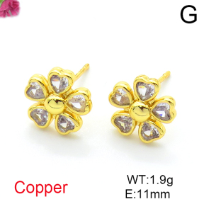 Fashion Copper Earrings  F6E404060ablb-L017