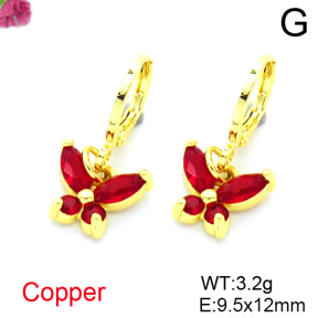 Fashion Copper Earrings  F6E404064baka-L017