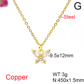 Fashion Copper Necklace  F6N404714vaia-L017