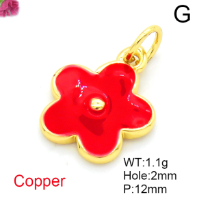Fashion Copper Pendant  F6P300033aahl-L017