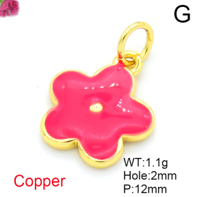 Fashion Copper Pendant  F6P300037aahl-L017