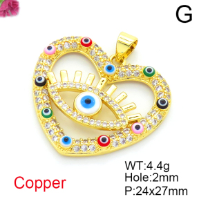 Fashion Copper Pendant  F6P404570vbnb-L017