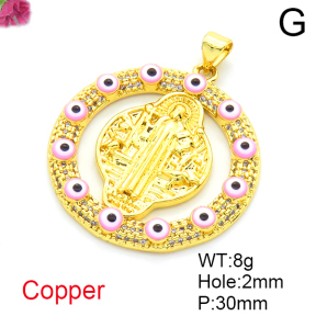 Fashion Copper Pendant  F6P404576vbnb-L017