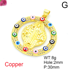 Fashion Copper Pendant  F6P404577vbnb-L017