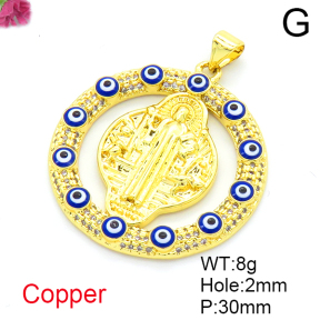 Fashion Copper Pendant  F6P404579vbnb-L017
