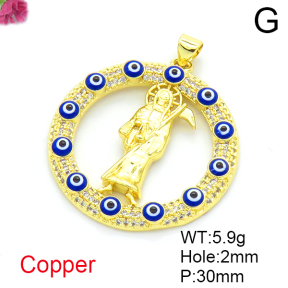Fashion Copper Pendant  F6P404583vbnb-L017