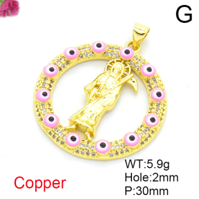 Fashion Copper Pendant  F6P404584vbnb-L017
