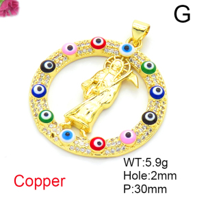 Fashion Copper Pendant  F6P404585vbnb-L017