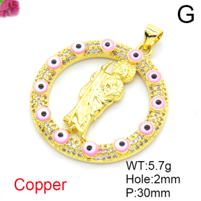 Fashion Copper Pendant  F6P404588vbnb-L017