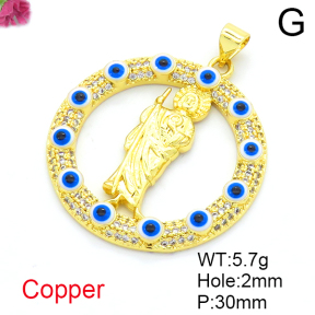 Fashion Copper Pendant  F6P404590vbnb-L017