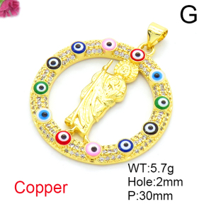 Fashion Copper Pendant  F6P404592vbnb-L017