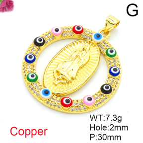 Fashion Copper Pendant  F6P404597vbnb-L017